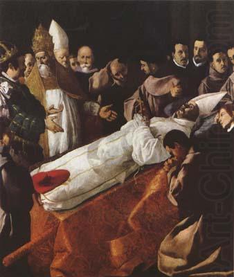 The Death of St Bonaventura (mk08), Francisco de Zurbaran